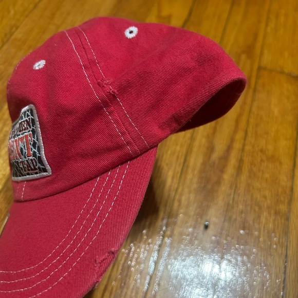 REAL MEN DON'T TAP - CAGE FIGHTER - DISTRESSED STYLE - SNAPBACK BALL CAP HAT! - Picture 4 of 6